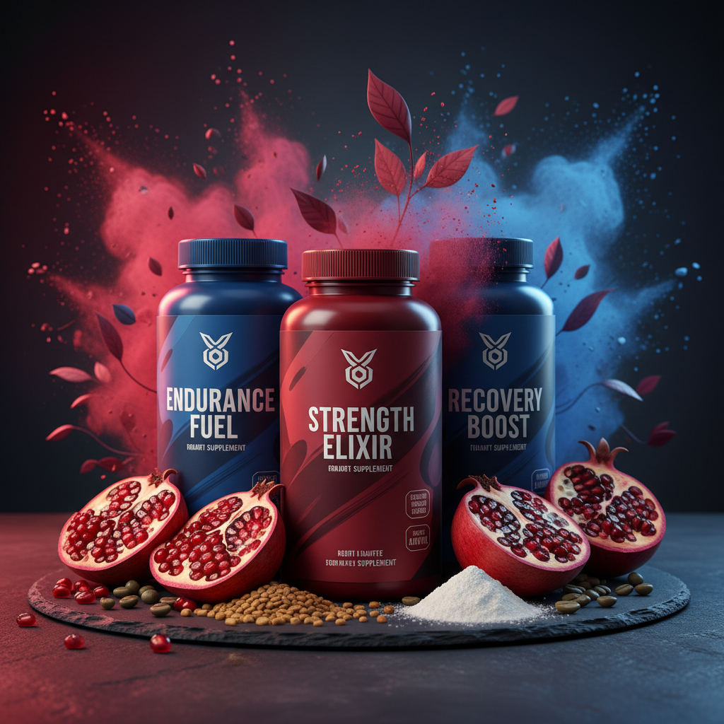 Athletic Performance Stack - Pomegranate, Benfotiamine and Creatine Bundle