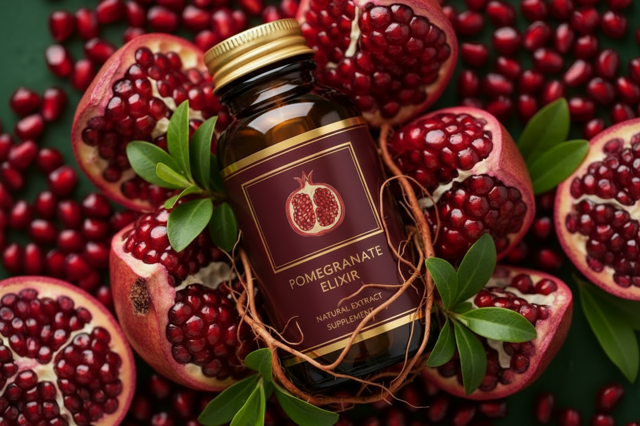 Pomegranate Extract Powerful Bloodflow Benefits Increase muscle and Sexual Health